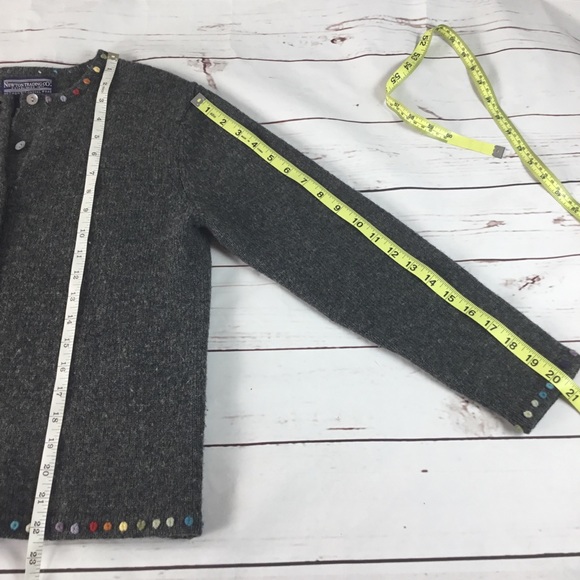 Newton Trading Co Wool Cardigan Size PM - Picture 6 of 7